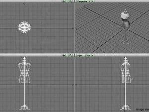 mannequin dress display 3D Model