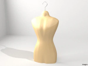 corpo del gancio del manichino Modello 3D