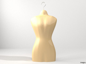 mannequin hanger body 3D 모델