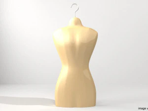 mannequin hanger body 3D Model