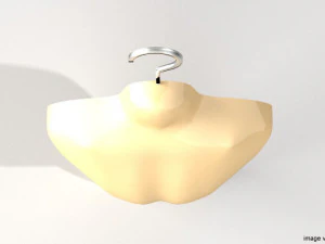 mannequin hanger body 3D Model