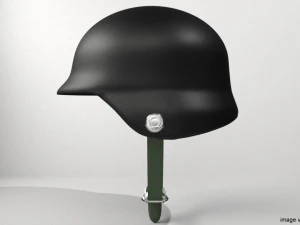 casco de combate moderno Modelo 3D