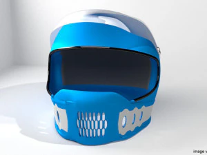 motorcycle helmet 3D Model