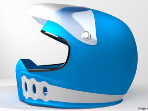 motorcycle helmet Model 3D