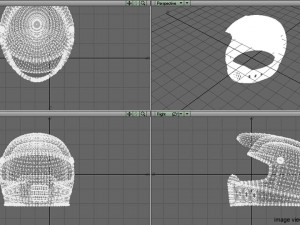 motorcycle helmet Model 3D