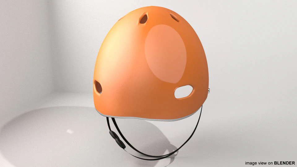 rescue helmet 3D Model .c4d .max .obj .3ds .fbx .stl .blend
