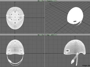 rescue helmet 3D Model