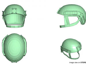 helmet tactical 3D Model