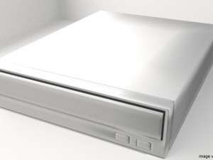 computer dvd rom Model 3D
