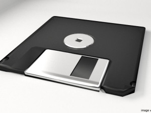 computer floppy disc Model 3D