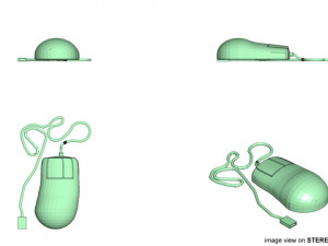 computer mouse 3D Model