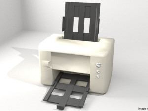 computer printer Model 3D