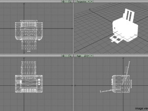 computer printer 3D Model