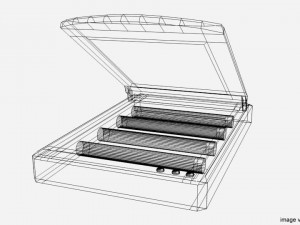 computer scanner 3D मॉडल