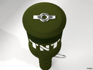 anti-tank hand grenade 3D Model