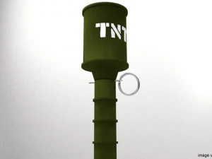 anti-tank hand grenade 3D Model