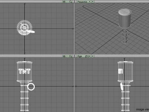 anti-tank hand grenade 3D Model