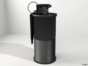 y&uuml;ksek patlayıcı el bombası 3D Model