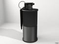 Hi-Explosive Hand Grenade 3D Model