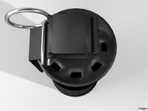 hi-explosive hand grenade Modelo 3D