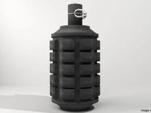nippon type 97 hand grenade 3D Model