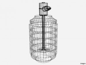 nippon type 97 hand grenade 3D 모델