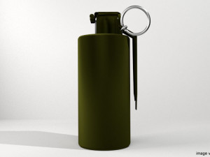 smoke grenade 3D Модель