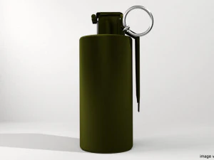 smoke grenade 3D Model