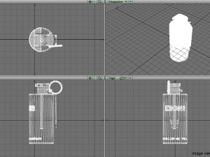 smoke grenade 3D Модель
