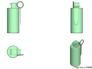 smoke grenade 3D Model