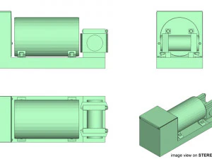 flight data recorder 3D Model