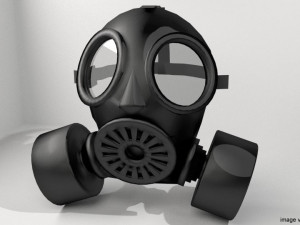 gas mask 3Dモデル