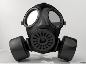 gas mask 3D मॉडल