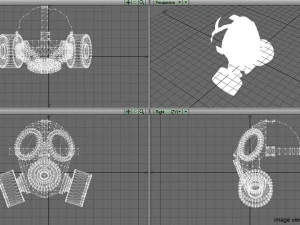 gas mask 3D Model