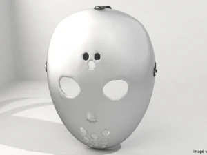 máscara de hóquei Modelo 3D