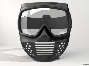 Paintball mask 3Dモデル