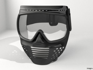 Paintball mask 3D 모델