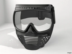 Paintball mask 3D Model
