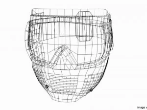 Paintball mask 3D Model