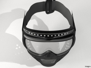 Paintball mask 3D 모델