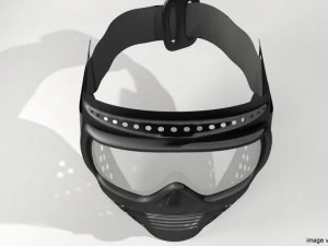 Paintball mask 3D Model