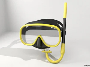 scuba mask 3D Model