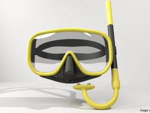 scuba mask 3D Model