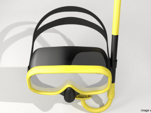 scuba mask Model 3D