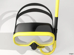 scuba mask 3D Model