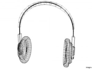 earphone Modelo 3D