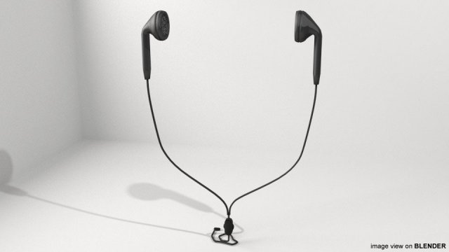 earplug Modelo 3D .c4d .max .obj .3ds .fbx .stl .blend 