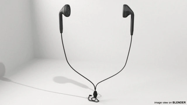 kulak tıkacı 3D Model .c4d .max .obj .3ds .fbx .stl .blend 