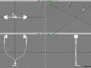 kulak tıkacı 3D Model