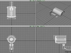 cctv camera type 1 3D Model